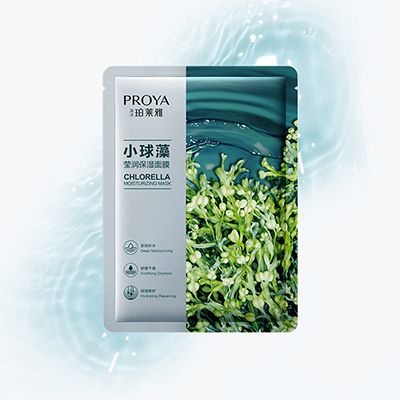 尊龙集团小球藻莹润保湿面膜