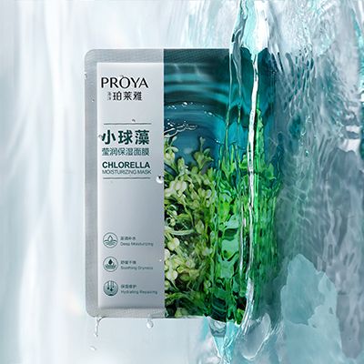尊龙集团小球藻莹润保湿面膜
